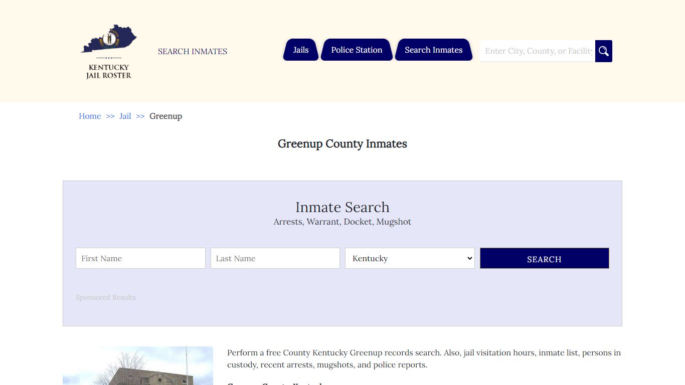 Greenup County Inmates - Jail Roster Search